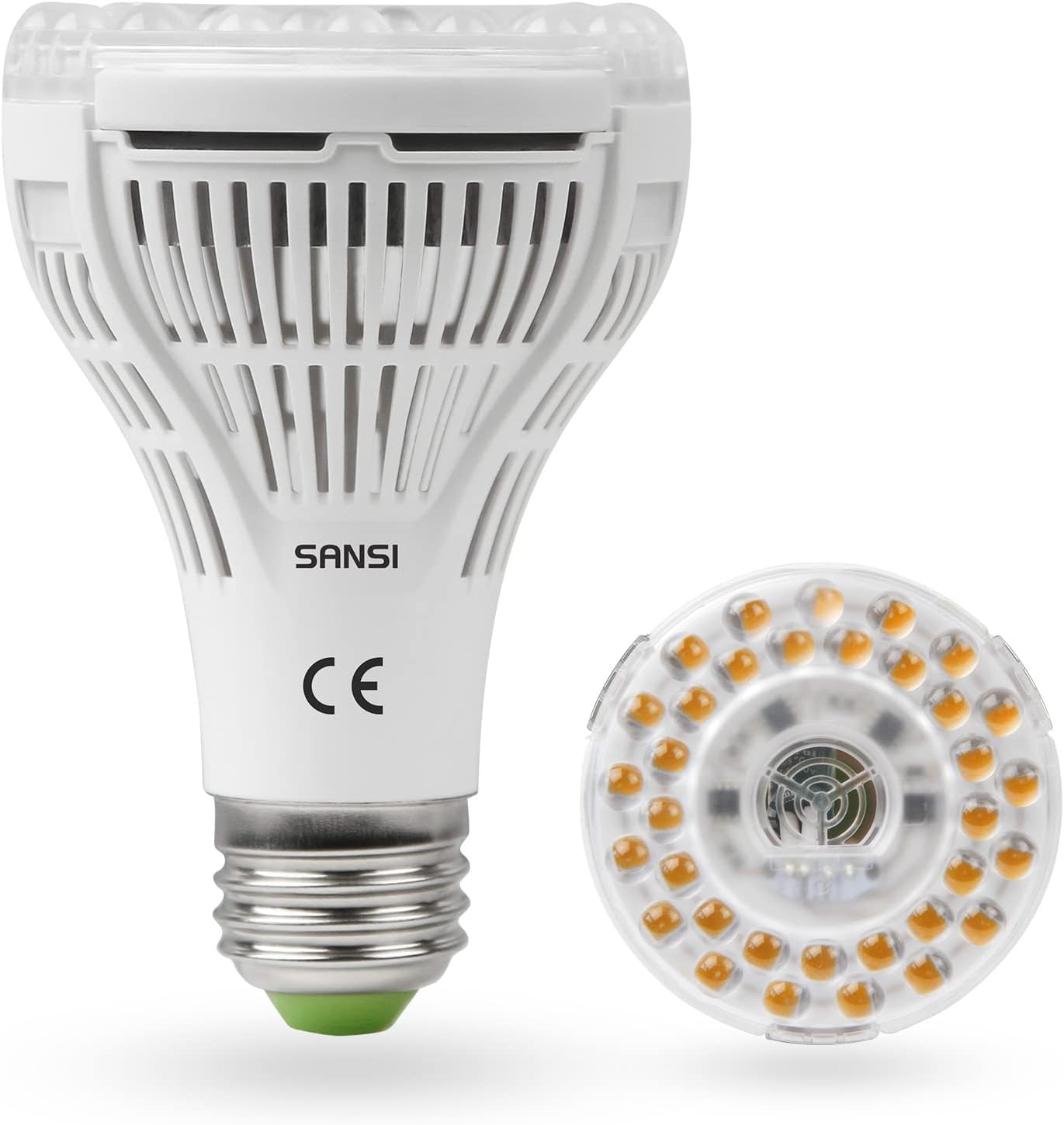 Sansi LED Grow Light Bulb - Full Spectrum 15 Watt - LUplnts